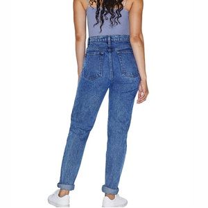 American Apparel High Waist Jeans 90s marble wash